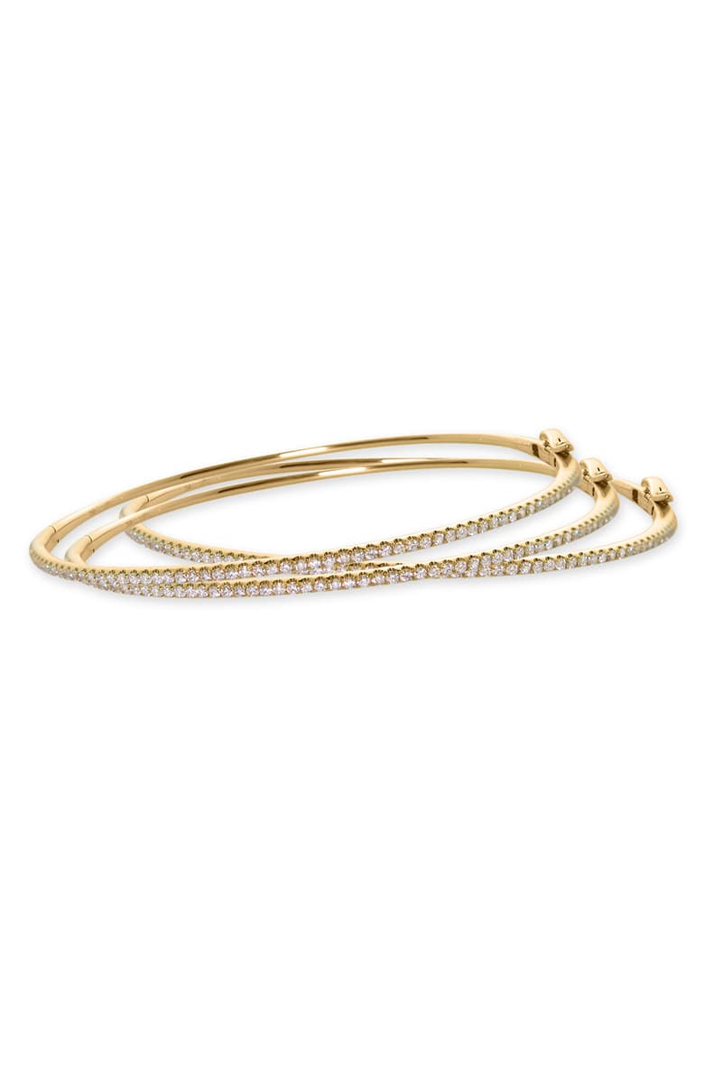Bony Levy Skinny Stackable Diamond Bangle