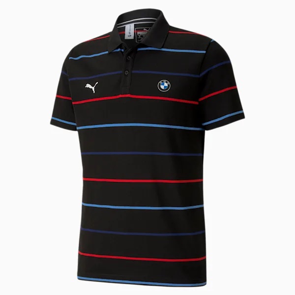 Puma BMW M Motorsport Men's Striped Polo