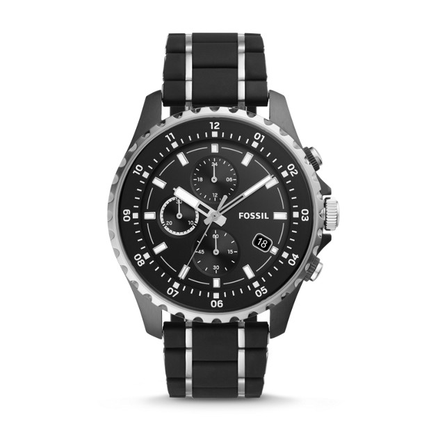 Fossil DILLINGER CHRONOGRAPH SMOKE STAINLESS STEEL WATCH